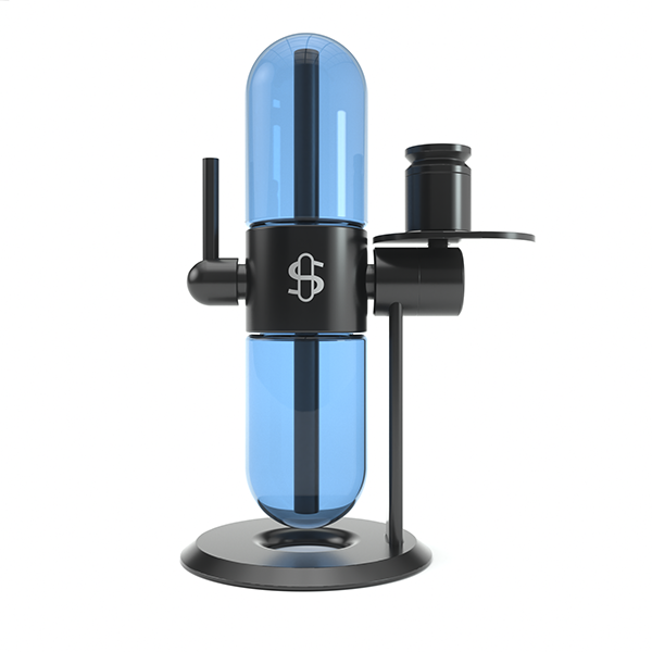 Stündenglass Single Blue Glass Globe (Large) - Headshop.com