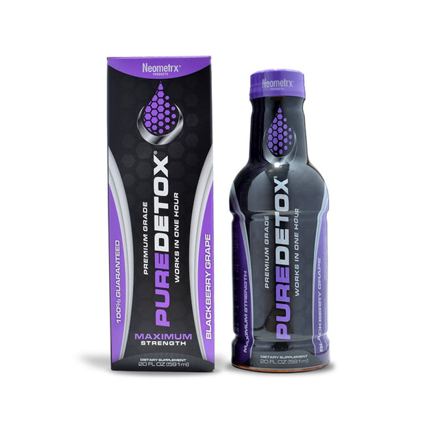 Pure Detox Maximum Strength 20oz - Blackberry Grape - Headshop.com
