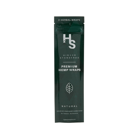 Higher Standards Premium Hemp Wraps - Headshop.com