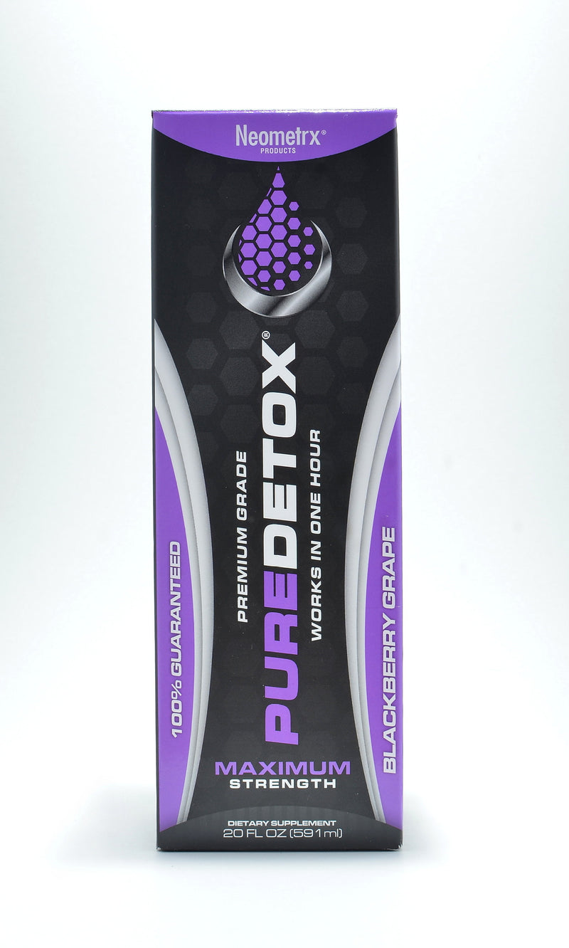 Pure Detox Maximum Strength 20oz - Blackberry Grape - Headshop.com