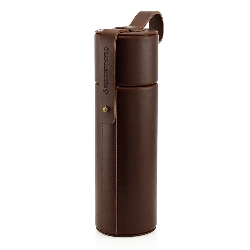 Hydrology9 Leather Carrying Case - Dark Brown - Headshop.com