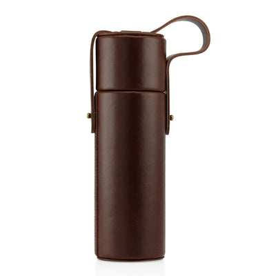 Hydrology9 Leather Carrying Case - Dark Brown - Headshop.com