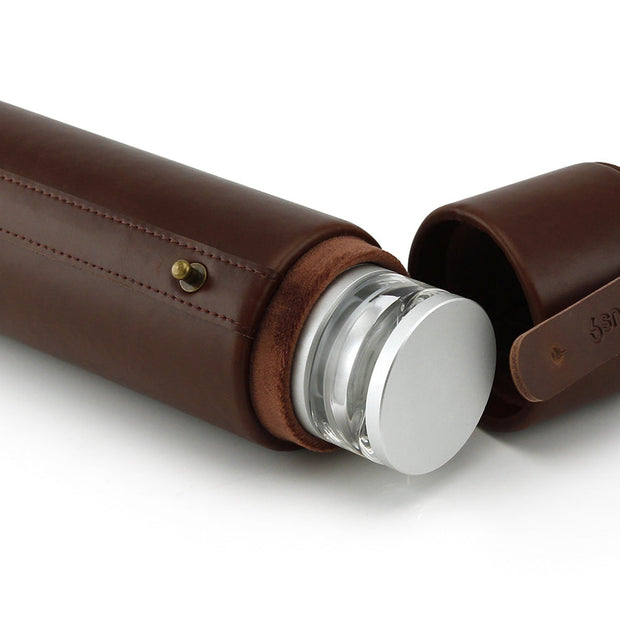 Hydrology9 Leather Carrying Case - Dark Brown - Headshop.com