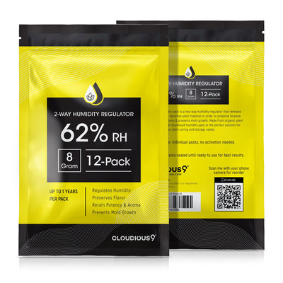 62% 2-Way Humidity Pack Regulator - 12 Count - Headshop.com