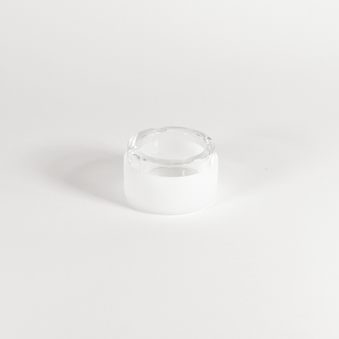 Smoke Honest Travel Glass Ashtray - Headshop.com