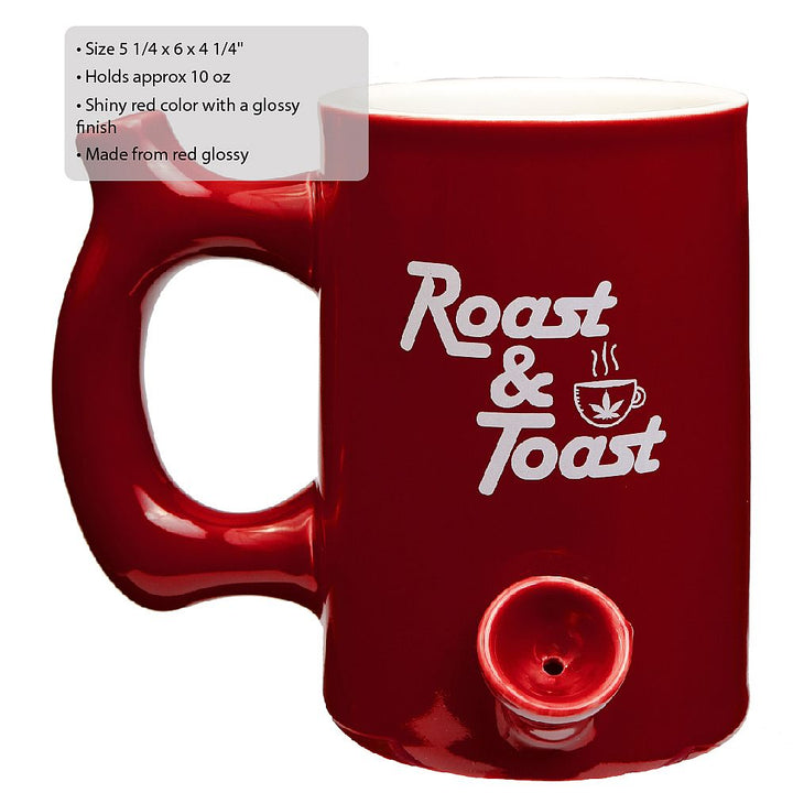 Red Premium Roast & Toast Mug - Headshop.com