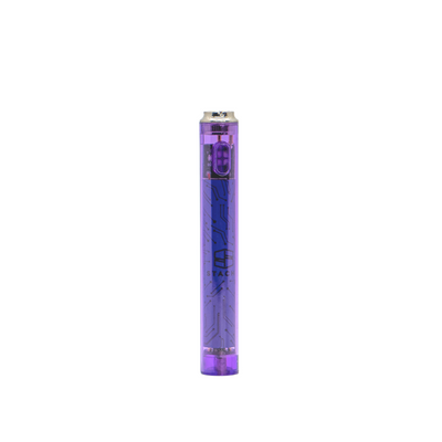 Transparent light up Vape battery by Stache - Headshop.com