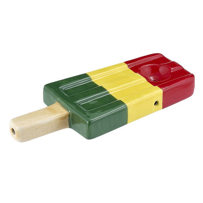 Rasta Ice Pop Pipe - Headshop.com