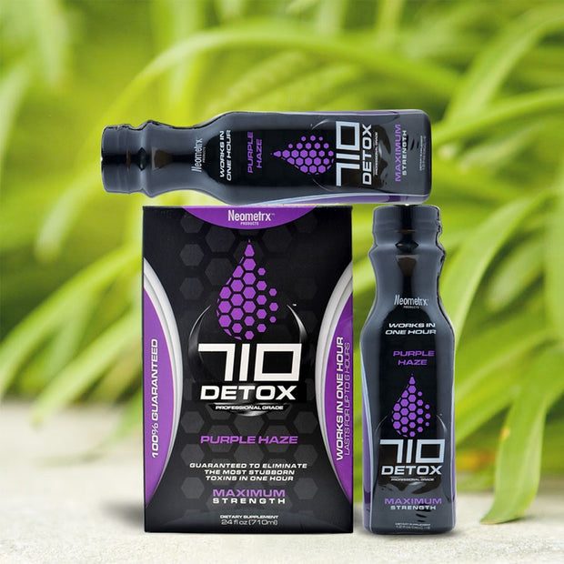 Pure Detox 710 Premium Kit (2 - 12oz + 6 Caps) - Purple Haze - Headshop.com