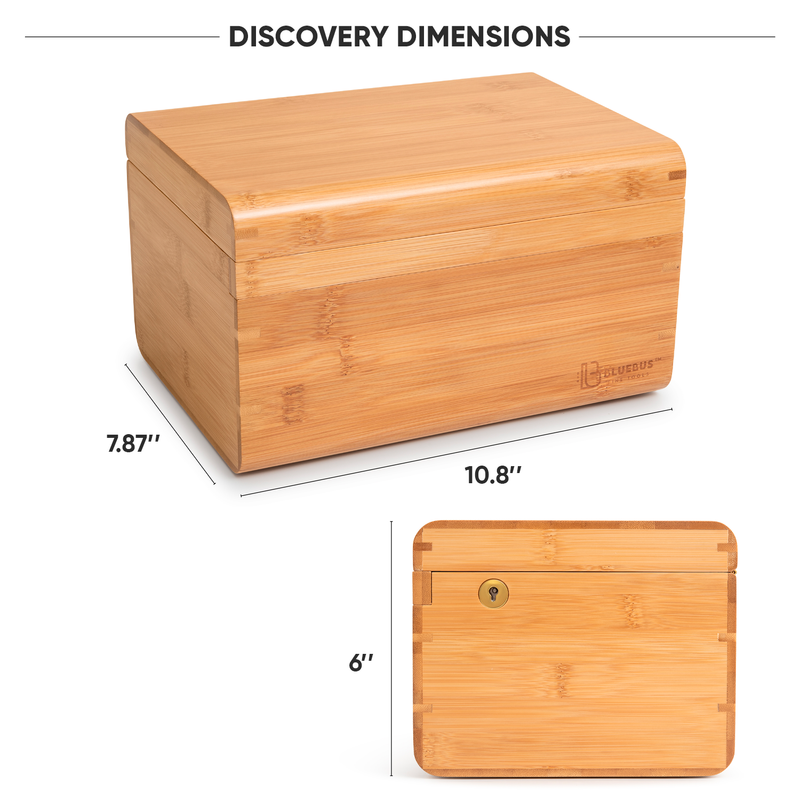 DISCOVERY Storage Box Black - Headshop.com