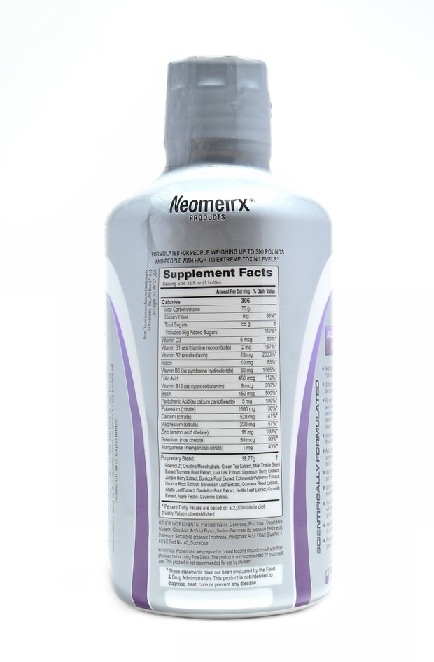 Pure Detox Platinum Extreme 32oz Grape - Headshop.com
