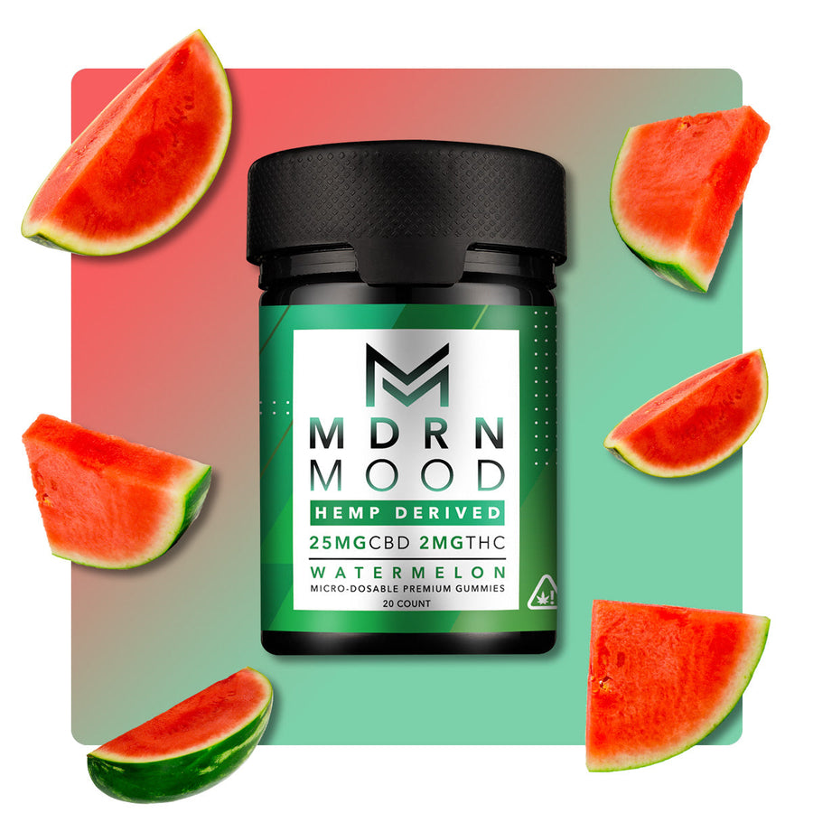 Watermelon - 25mg CBD / 2mg THC (20ct) - Headshop.com