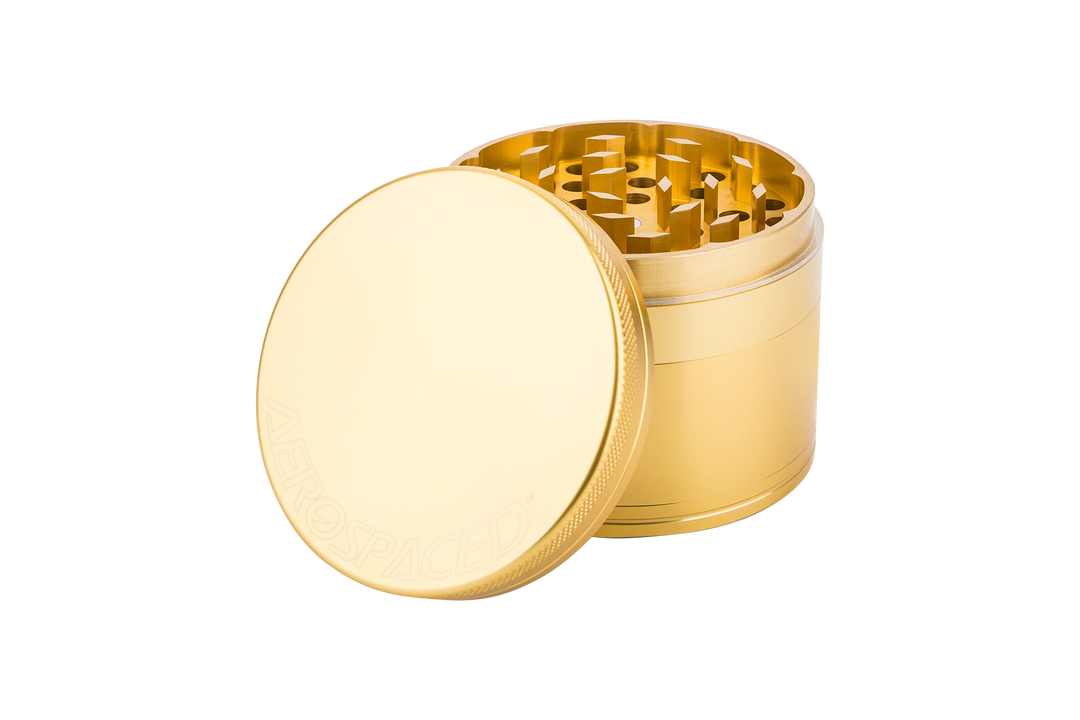 Aerospaced by Higher Standards - 4 Piece Grinder - 2.5" - Headshop.com
