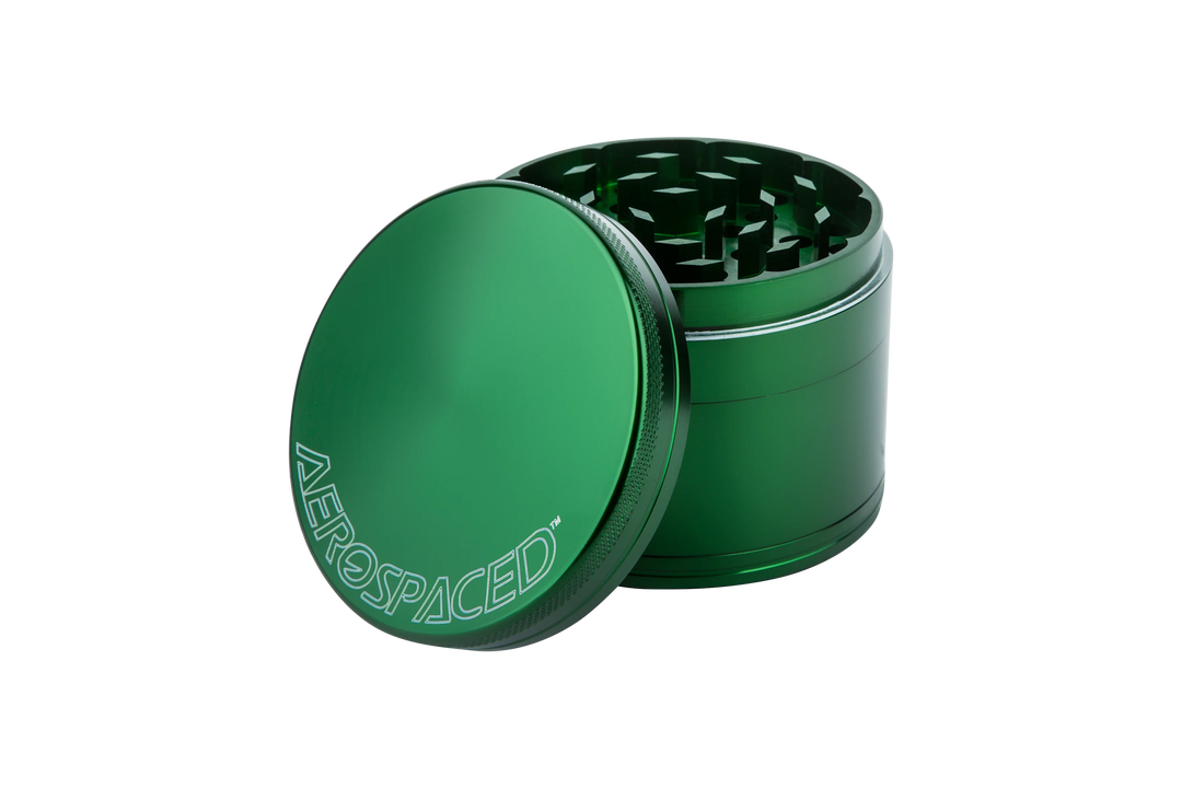 Aerospaced by Higher Standards - 4 Piece Grinder - 2.5" - Headshop.com