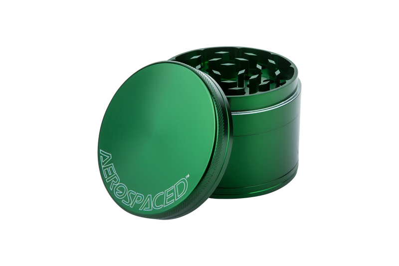 Aerospaced by Higher Standards - 4 Piece Grinder - 2.5" - Headshop.com