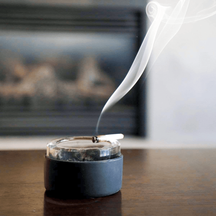 Smoke Honest Travel Glass Ashtray - Headshop.com