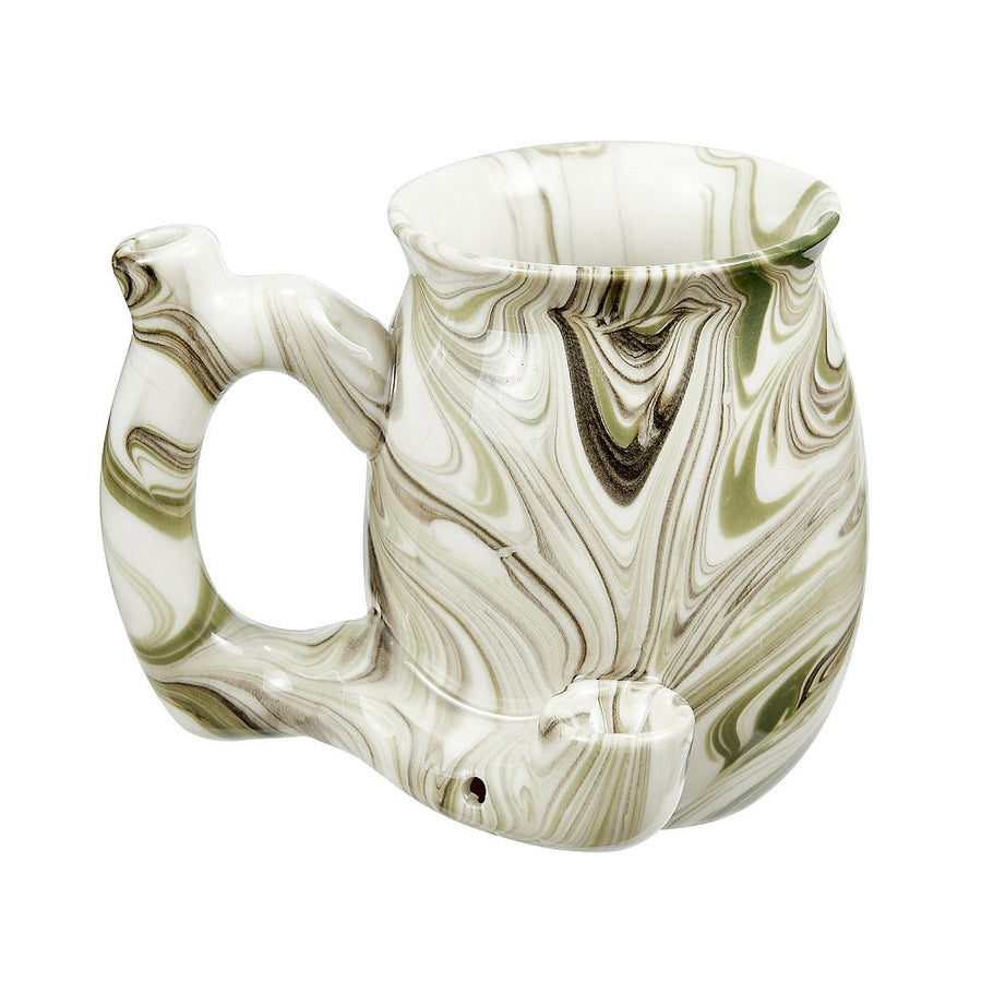 Green Marble roast & toast small mug - Headshop.com