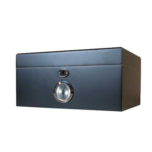 Original Black Matte Humboldt Humidor - Headshop.com