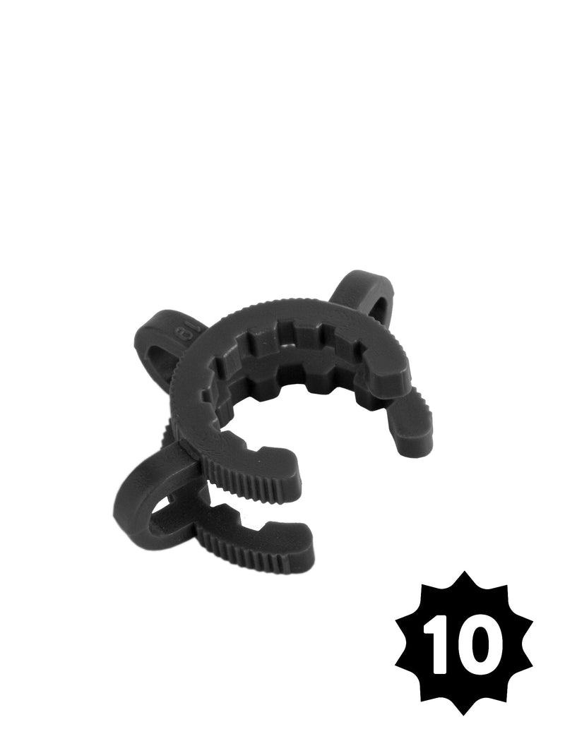 34mm Plastic Joint Clamp - Assorted - 10 Pack - Headshop.com