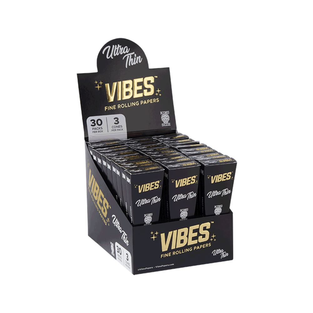 Vibes Cones Box - King Size - Headshop.com