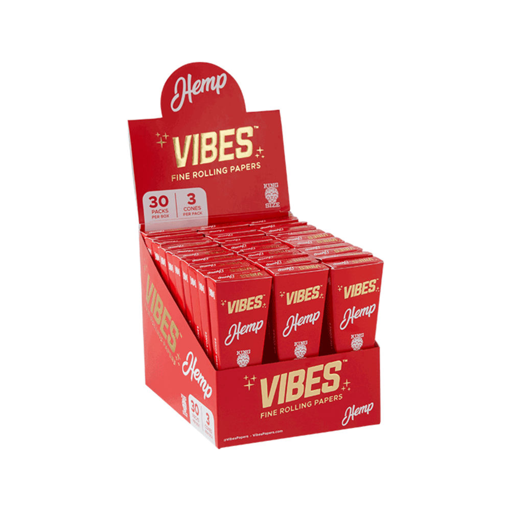 Vibes Cones Box - King Size - Headshop.com