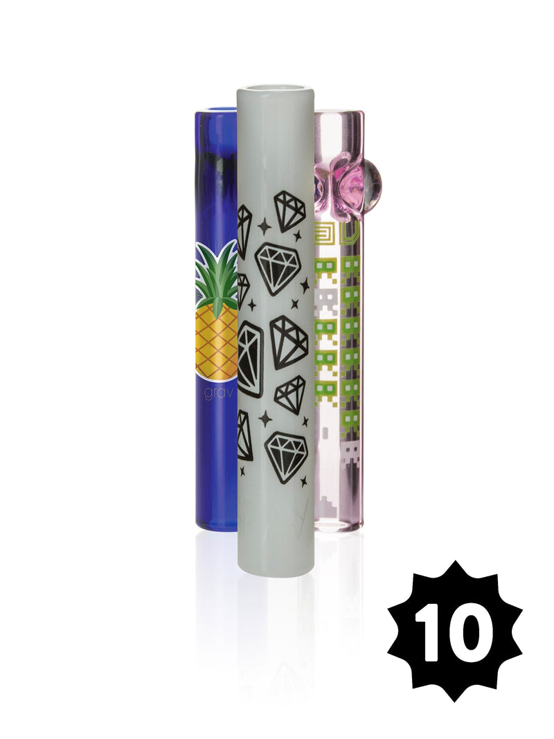 12mm GRAV® Whimsical Taster - Pack of 10 - Headshop.com