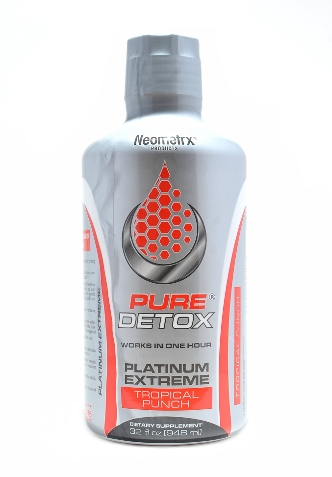 Pure Detox Platinum Extreme 32oz Tropical Punch - Headshop.com