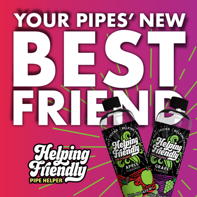 Flavored Pipe water by Helping Friendly - Headshop.com