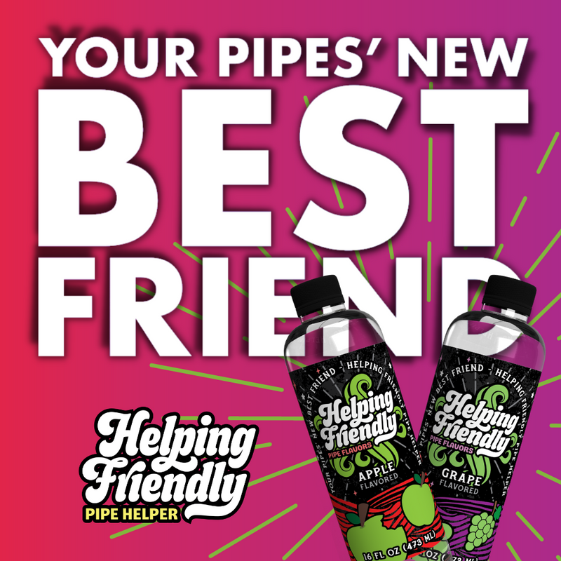 Flavored Pipe water by Helping Friendly - Headshop.com