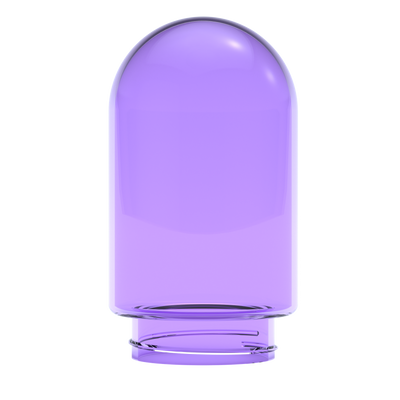 Stündenglass Single Purple Glass Globe (Large) - Headshop.com