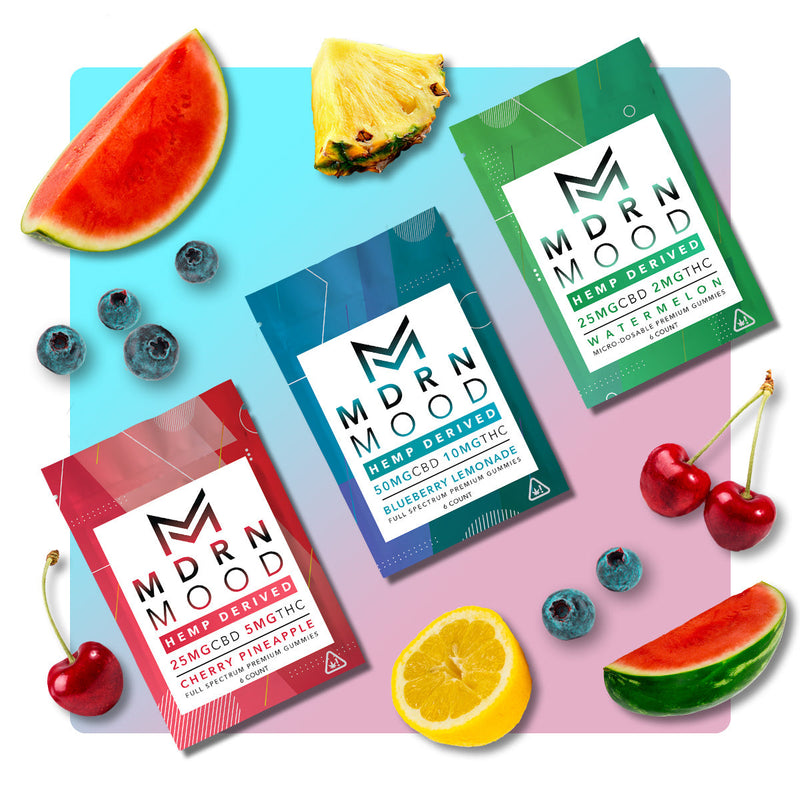 Mdrn Mood 3pack - Mixed Variety Bag (18ct) - Headshop.com