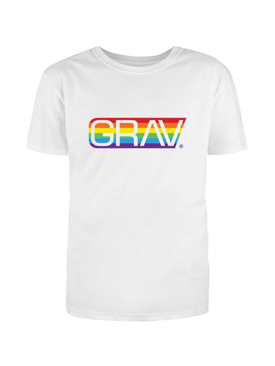 GRAV® Gay Pride Logo T-Shirt - Headshop.com
