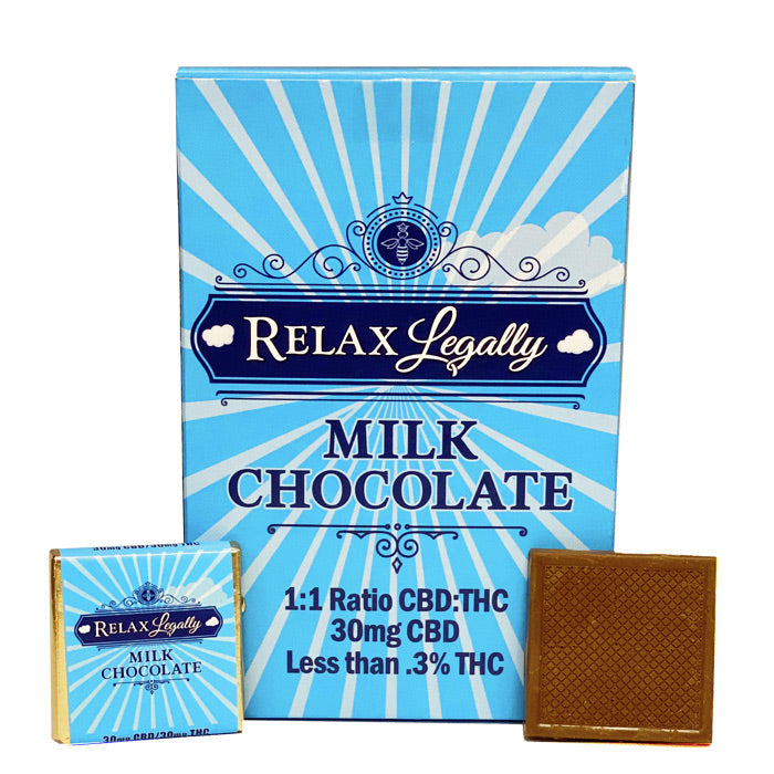 CBD Chocolate Bar – 30mg CBD Each - Headshop.com