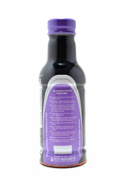 Pure Detox Regular Strength 16oz -Grape - Headshop.com