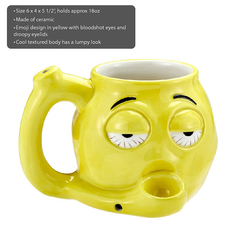 Stoned Emoji Mug - Roast & Toast - Headshop.com