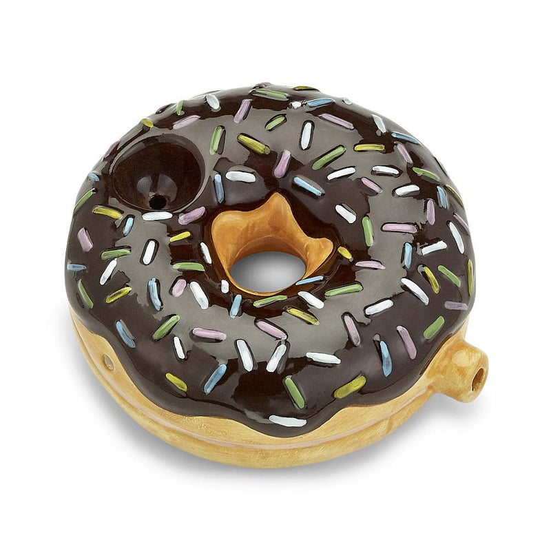Chocolate Donut Pipe - Headshop.com