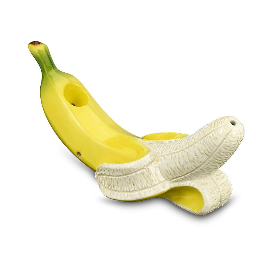 Banana Pipe - Curvy Tropical Fruit Pipe - Headshop.com