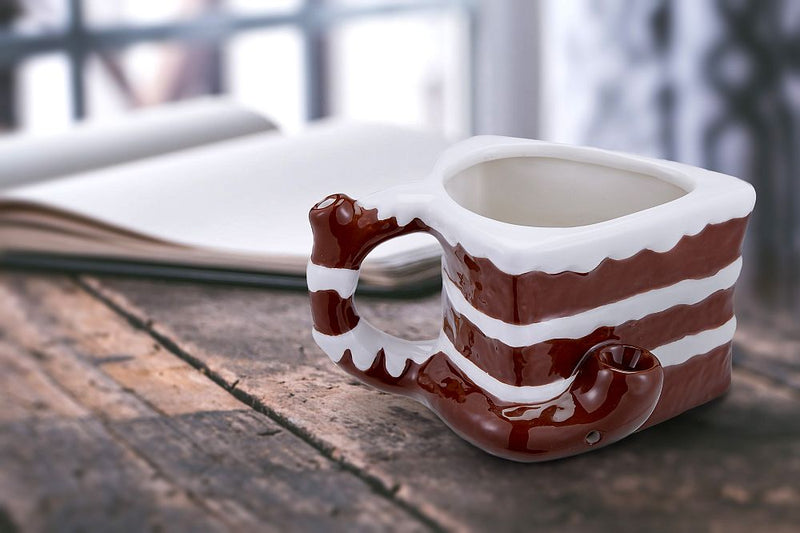 Cake Mug - Novelty Pipe - Headshop.com