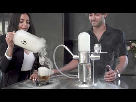 Stündenglass Gravity Infuser (Polished Silver)